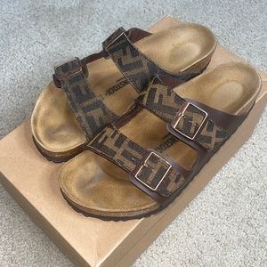 Mens Birkenstock slides